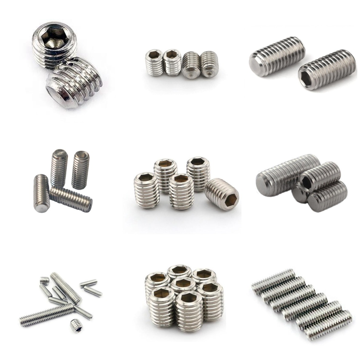 DIN913 Socket set screw สกรูชุดซ็อกเก็ต DIN913