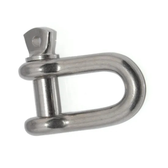 Stainless Steel European Dee Shackles สแตนเลสสตีลยุโรป Dee Shackles