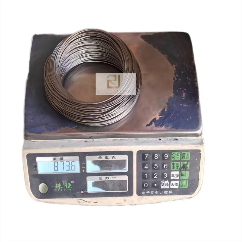 1.5mm stainless steel wire rope เชือกลวดสแตนเลสสตีล 1.5 มม.