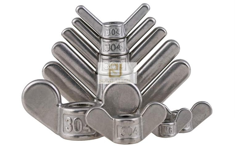 A2 stainless steel wing nuts A2 น็อตสแตนเลสสตีล