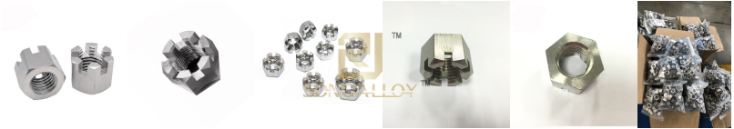 Metric DIN 935 ถั่วหกเหลี่ยม