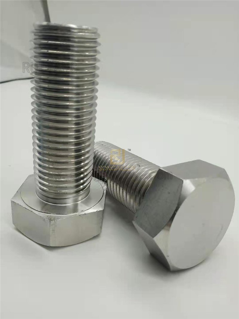 สลักเกลียวหัวหกเหลี่ยมสแตนเลส