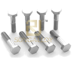 สลักเกลียวหัวหกเหลี่ยมไทเทเนียม ISO4014 - ครึ่งเกลียว