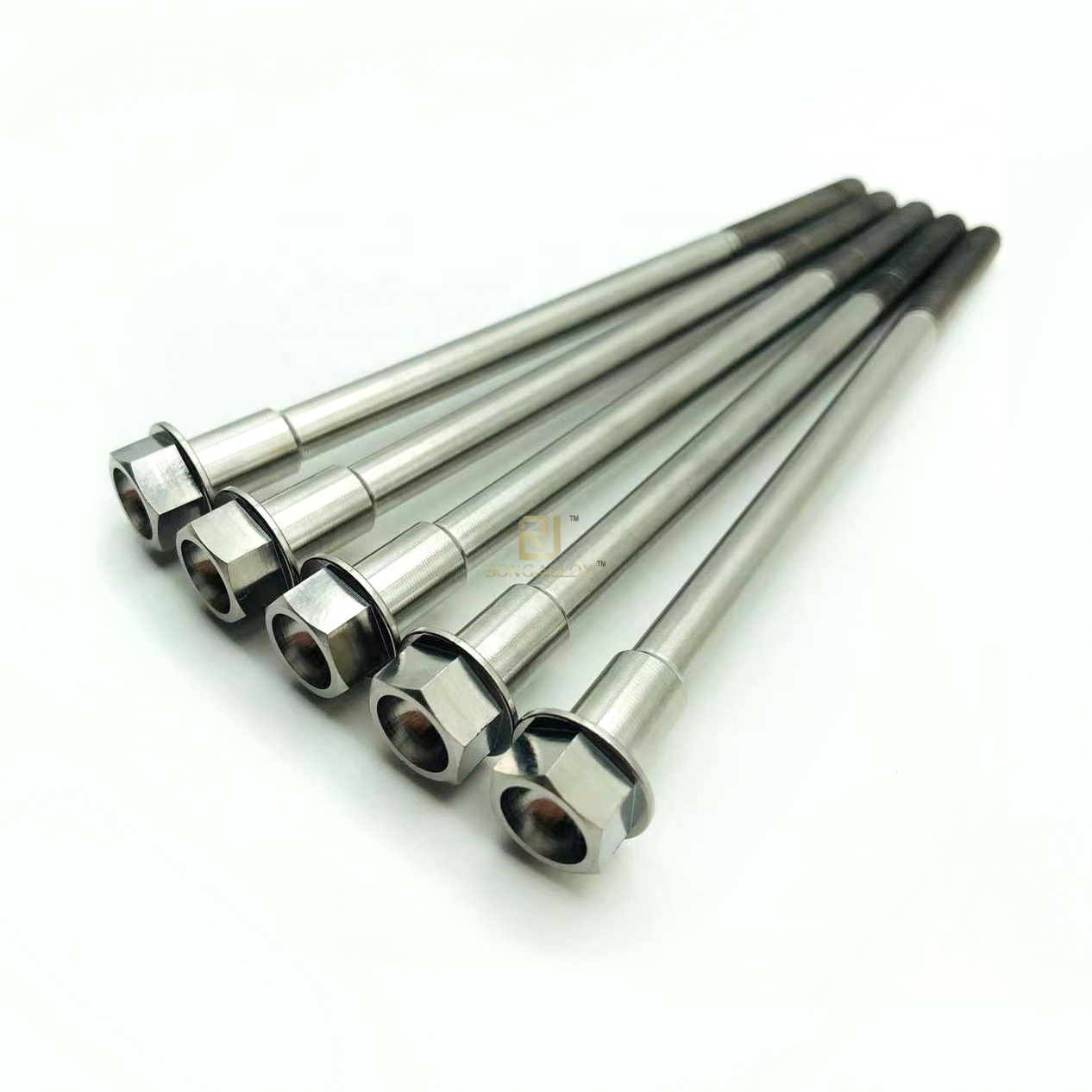 น็อตหน้าแปลนไทเทเนียม