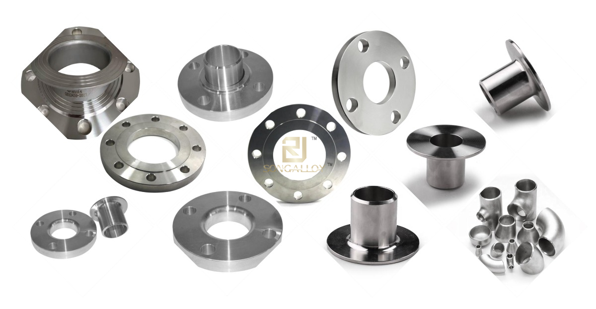 หน้าแปลนร่วมตักโลหะผสมไทเทเนียม