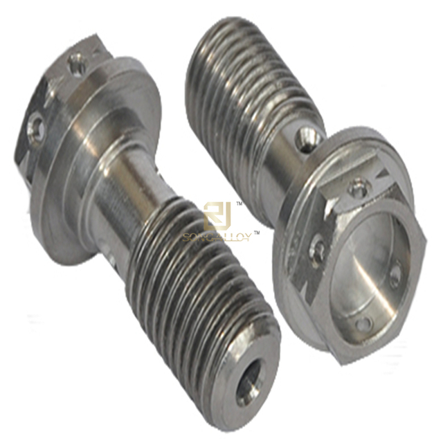 Titanium Banjo Bolt สำหรับรถจักรยานยนต์